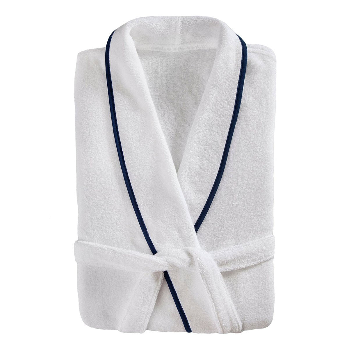 Turkish Plush Robe with Piping, 100% Cotton, Cotton Gift for Couples, Personalized and Monogrammed Robe | Made in Turkey, Birthday Gift - www.towel.com